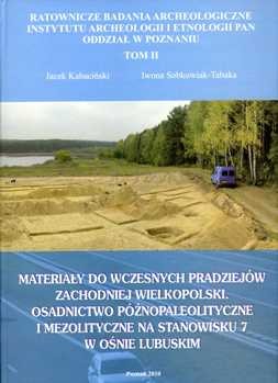 Materiały do wczesnych pradziejów zachodniej Wielkopolski, t. II