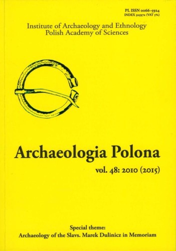 Archaeologia Polona vol.48: 2010 (2015)