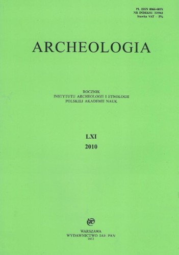 Archeologia t. 61 (2010)/2012