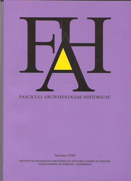 Fasciculi Archaeologiae Historicae 23/2010