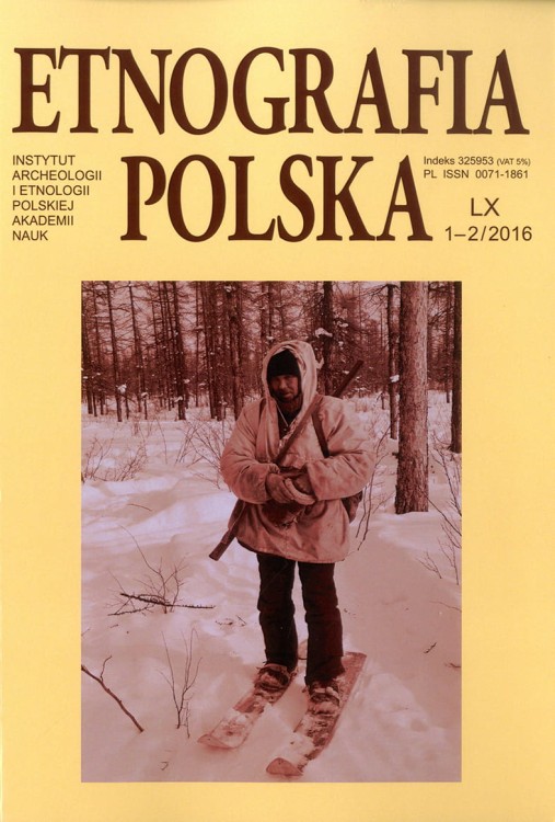 Etnografia Polska t. 60 2016, z. 1-2