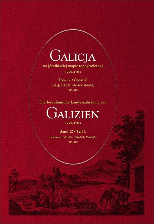 Galicja T. 12 na józefińskiej mapie topograficznej 1779-1783