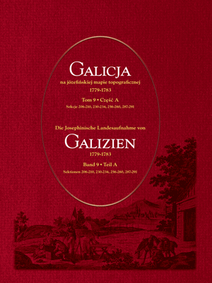 Galicja T. 9 na józefińskiej mapie topograficznej 1779-1783