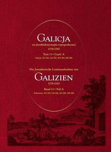 Galicja t. 13 na józefińskiej mapie topograficznej 1779-1783