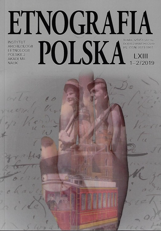 Etnografia Polska t. 63/2019, z. 1-2