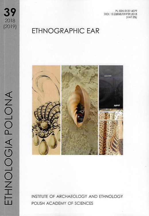 Ethnologia Polona t. 39 (2018/2019)