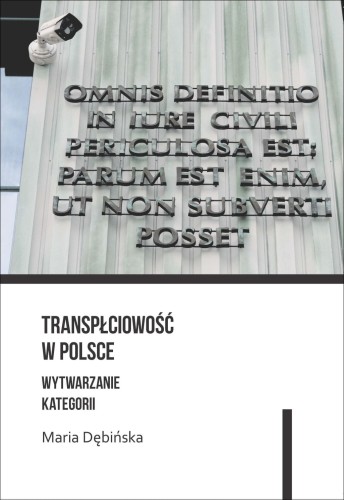 Transpłciowość w Polsce. Wytwarzanie kategorii