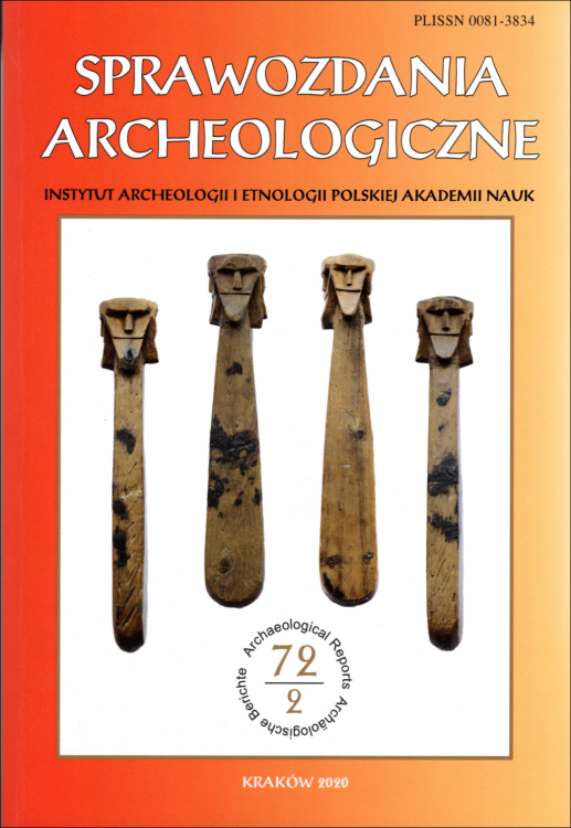 Sprawozdania Archeologiczne t. 72/2/2020