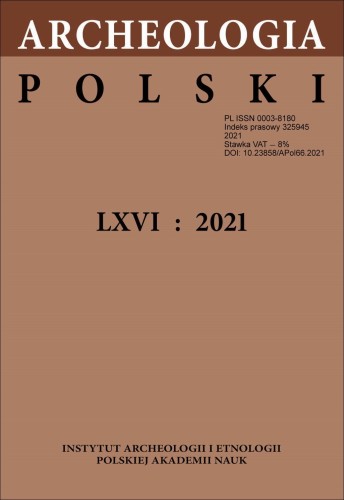 Archeologia Polski t. 66/2021