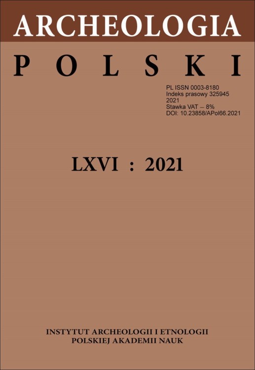 Archeologia Polski t. 66/2021