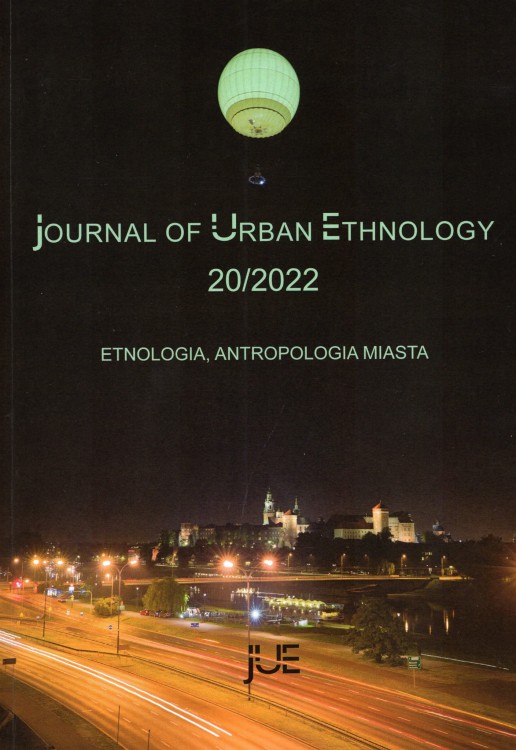 Journal of Urban Ethnology 20/2022 Etnologia Antropologia Miasta