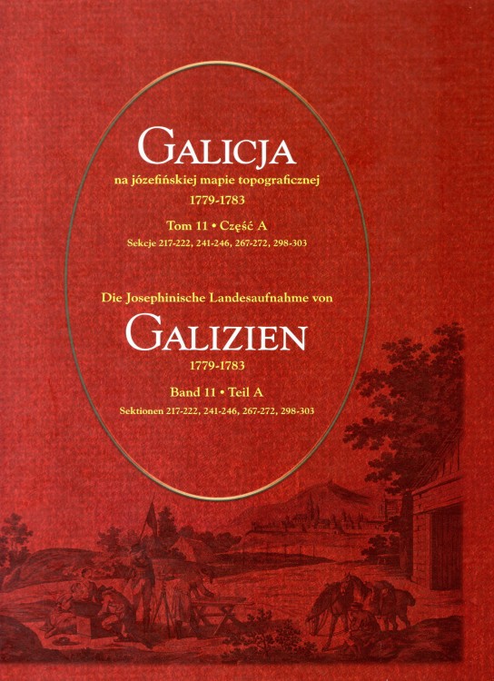 Galicja T 11 na józefińskiej mapie topograficznej 1779-1783