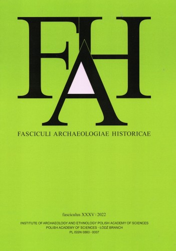 Fasciculi Archaeologiae Historicae 35/2022