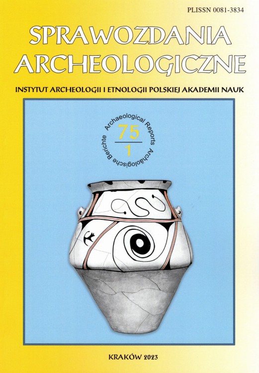 Sprawozdania Archeologiczne 75/1 2023