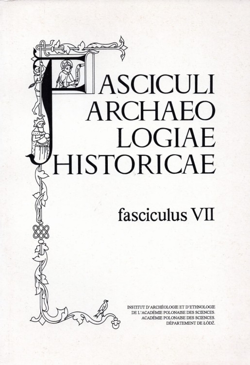 Fasciculi Archaeologiae Historicae 7/1994