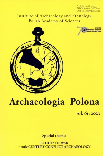 Archaeologia Polona vol.61: 2023