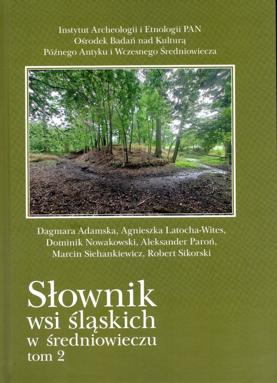 Słownik wsi śląskich w średniowieczu T.2