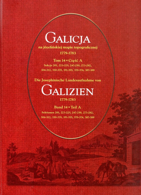 Galicja T 14 na józefińskiej mapie topograficznej 1779-1783