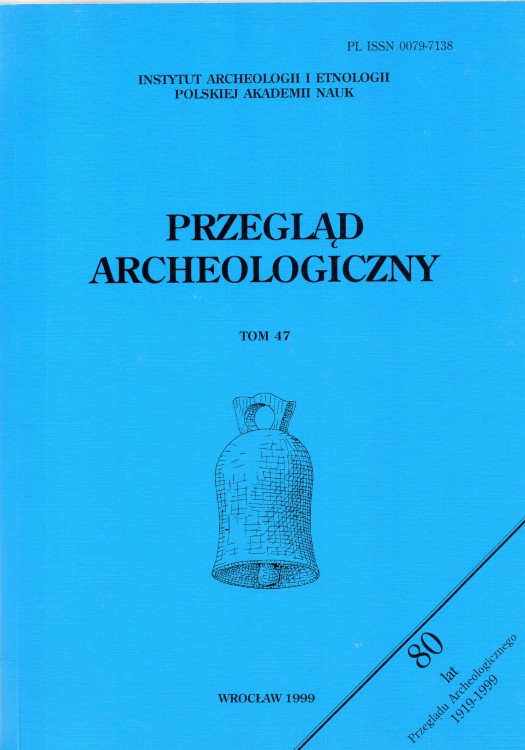 Przegląd Archeologiczny t.47/1999
