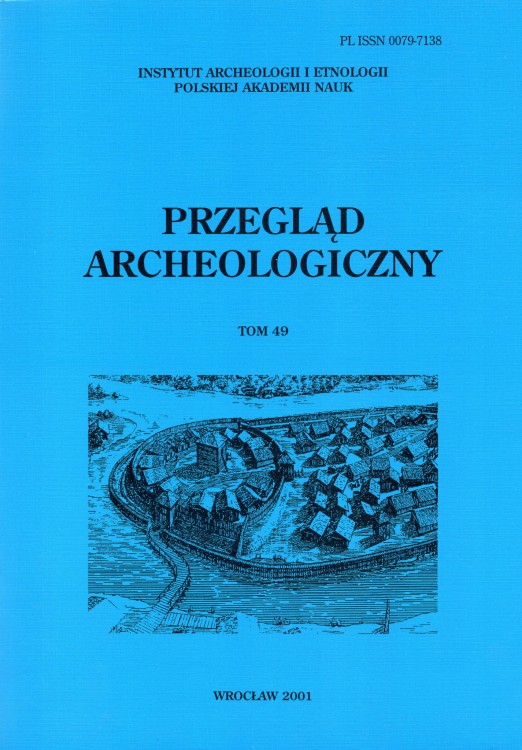 Przegląd Archeologiczny t.49/2001