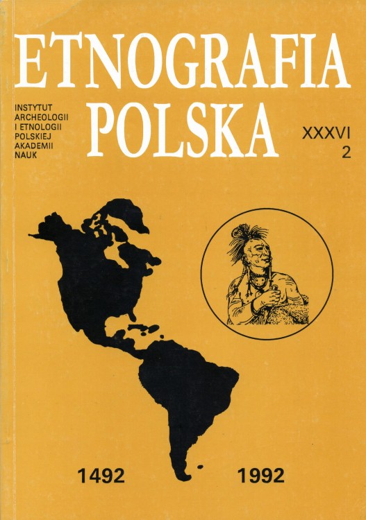 Etnografia Polska t. 36(1992), z.2