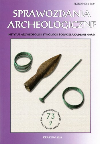 Sprawozdania Archeologiczne t. 73/2/2021