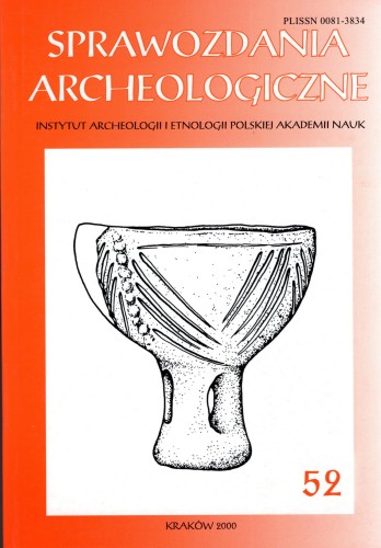 Sprawozdania Archeologiczne t. 52/2000