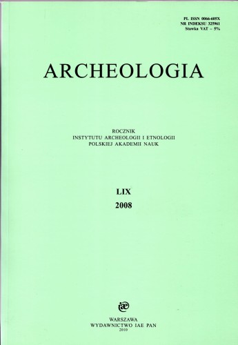 Archeologia t. 59(2008)