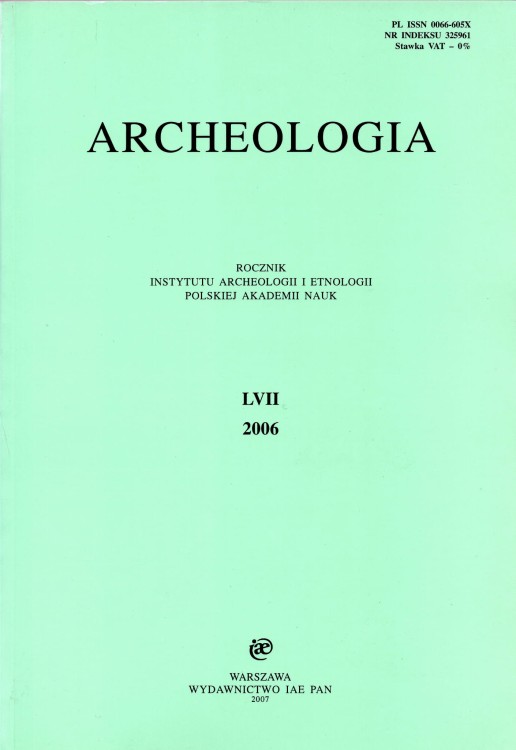 Archeologia t. 57/2006