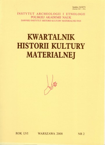 Kwartalnik Historii Kultury Materialnej 56/2 2008