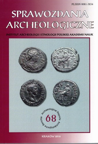 Sprawozdania Archeologiczne t. 68/2016