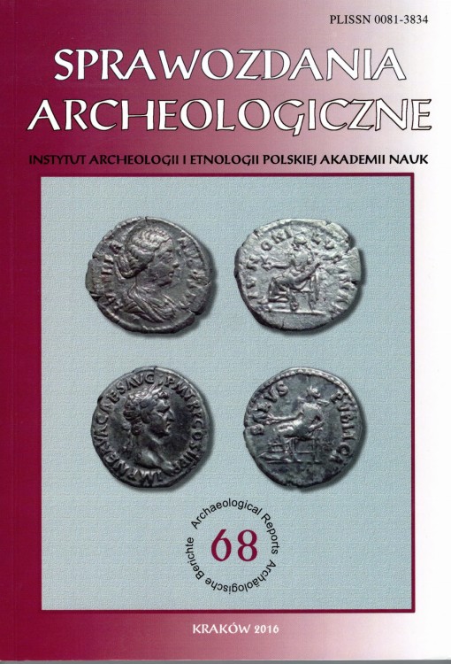 Sprawozdania Archeologiczne t. 68/2016