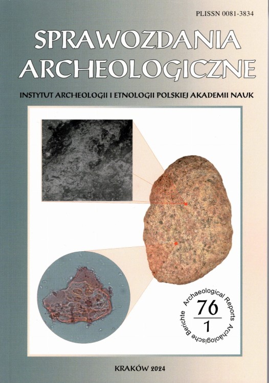 Sprawozdania Archeologiczne t. 76/1 2024