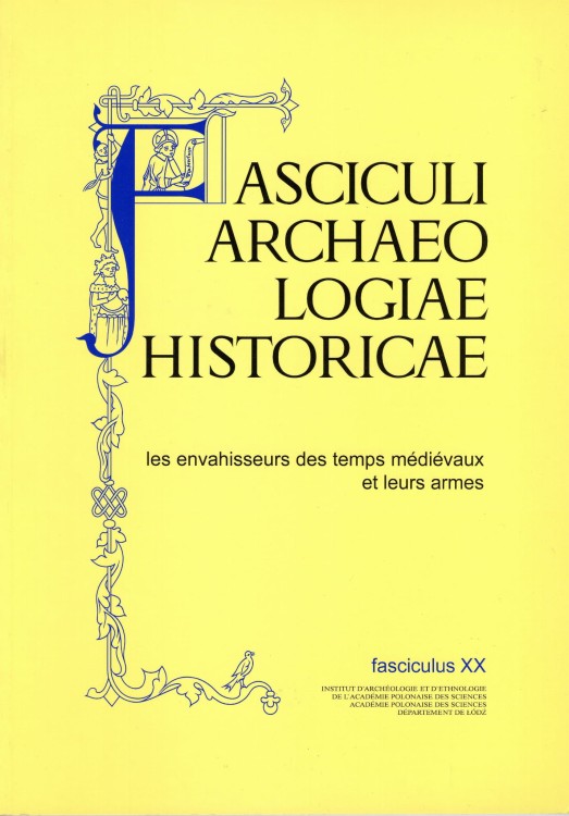 Fasciculi Archaeologiae Historicae 20/2007